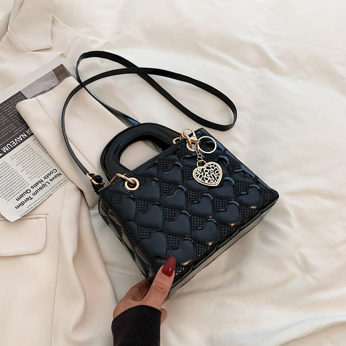 Jewelry WholesaleWholesale diamond checker embroidery thread single shoulder cross-body small square bag JDC-SD-LuoB006 Shoulder Bags 罗宝 %variant_option1% %variant_option2% %variant_option3%  Factory Price JoyasDeChina Joyas De China