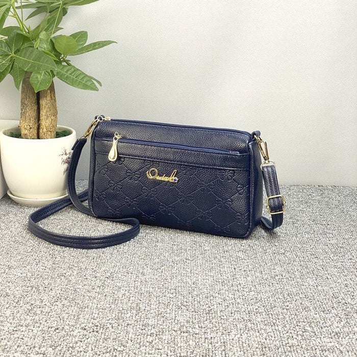 Wholesale shoulder bag PU multi-layer large capacity JDC-SD-Qianzi002