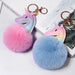 Jewelry WholesaleWholesale Imitation Rex Rabbit Fur Cartoon Hair Ball Keychain MOQ≥2 JDC-KC-YXin001 Keychains 一鑫 %variant_option1% %variant_option2% %variant_option3%  Factory Price JoyasDeChina Joyas De China