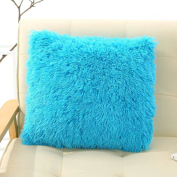 Wholesale Pillowcase Solid Color Plush Double Sided JDC-PW-Qiding001