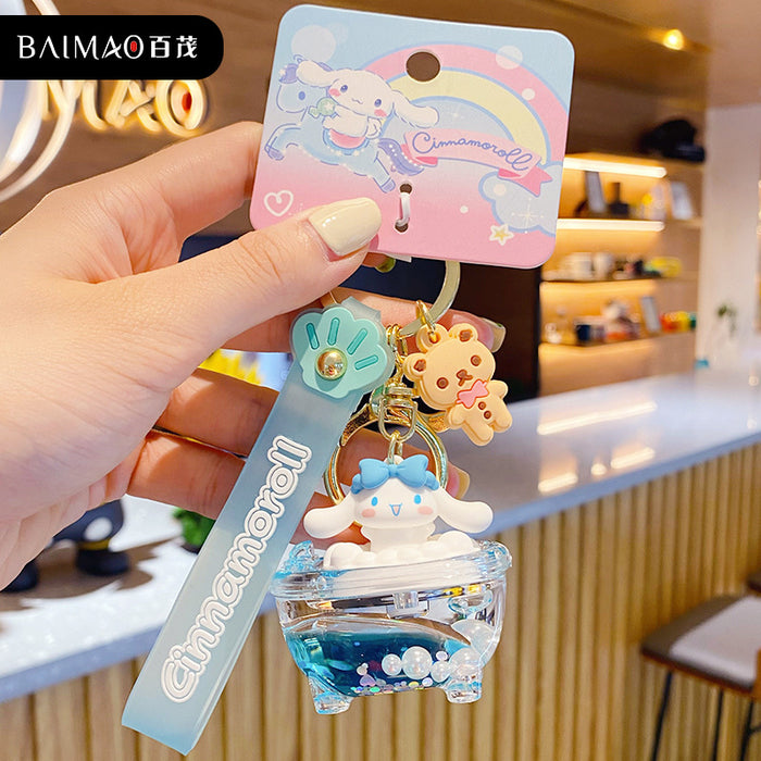 Wholesale Cartoon PVC Acrylic Cute Keychain JDC-KC-BaiM020