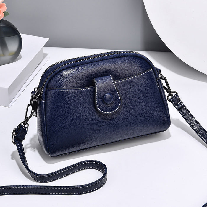 Wholesale Shoulder Bag PU Simple Handheld Messenger JDC-SD-Zuoge002