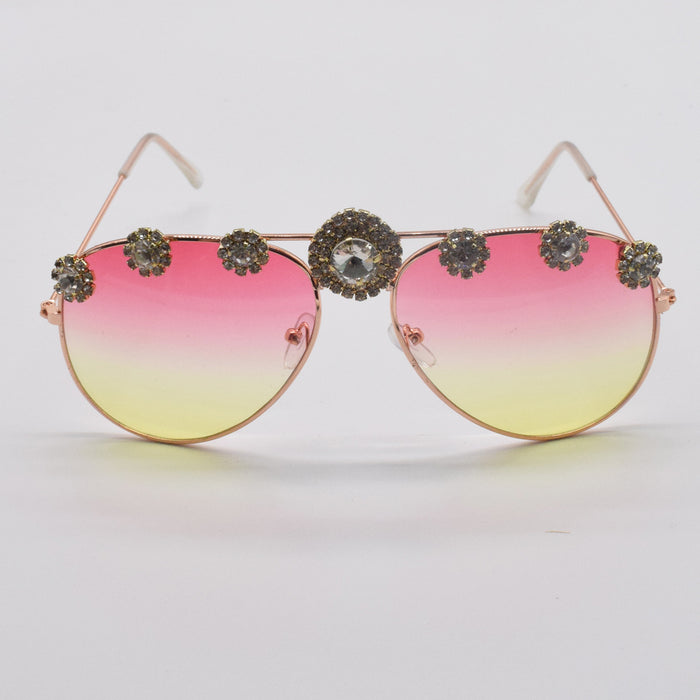 Jewelry WholesaleWholesale small frame diamond sunglasses JDC-SG-NT016 Sunglasses 妮头 %variant_option1% %variant_option2% %variant_option3%  Factory Price JoyasDeChina Joyas De China