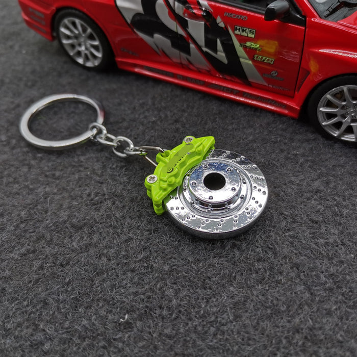 Wholesale Brake Disc Caliper Zinc Alloy Car Keychain MOQ≥3 JDC-KC-WeiJ005