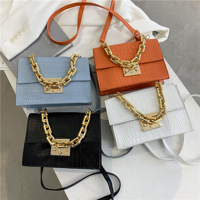 Wholesale PU Crocodile Texture Shoulder Bag JDC-SD-HZD032