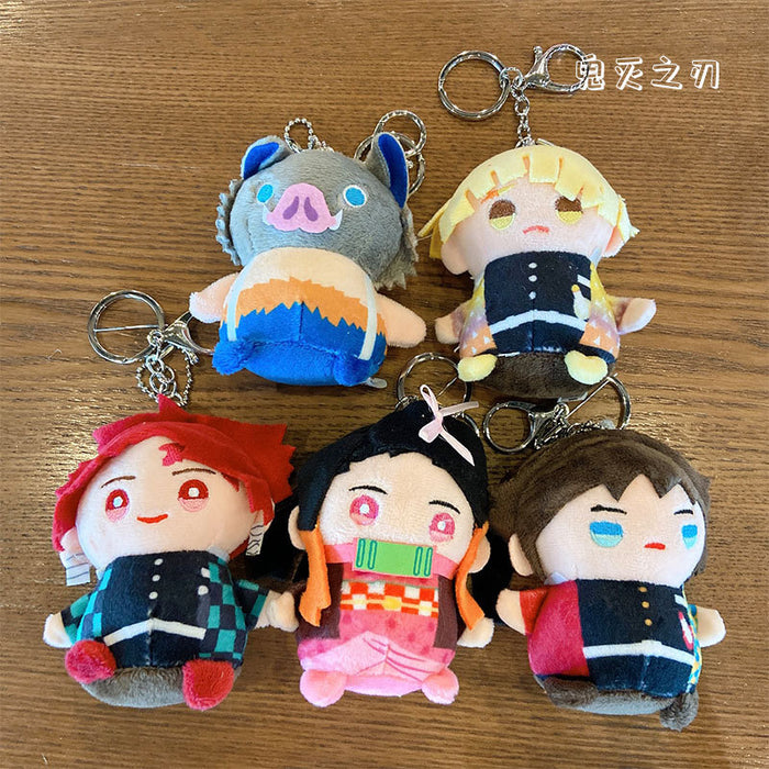 Wholesale keychain plush cute doll creative bag pendant MOQ≥2 JDC-KC-YDao031