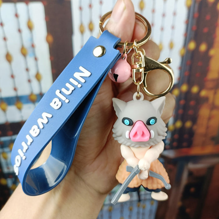 Wholesale keychain car key chain cartoon anime doll bag pendant MOQ≥2 JDC-KC-YYi002