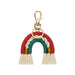 Jewelry WholesaleWholesale rainbow personalized hand woven KeyChain Pendant MOQ≥2 JDC-KC-JM011 Keychains 杰米 %variant_option1% %variant_option2% %variant_option3%  Factory Price JoyasDeChina Joyas De China