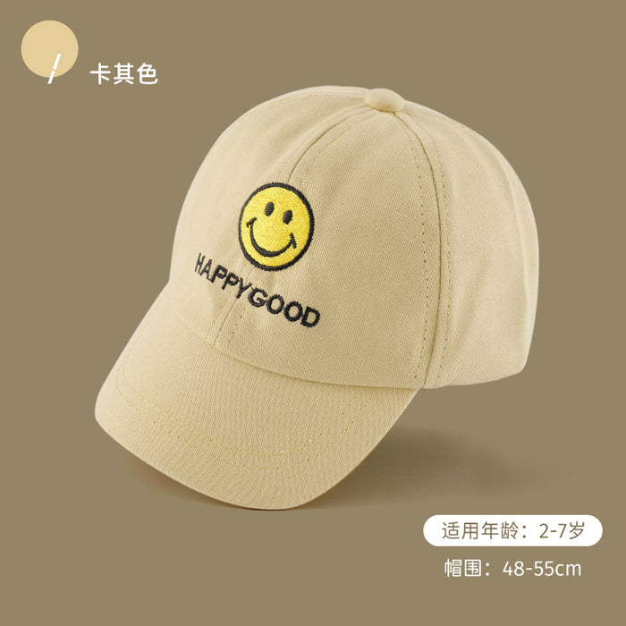 Wholesale Children's Hats Boys and Girls Spring and Autumn Thin Shade Sunscreen Peaked Cap MOQ≥2 JDC-FH-MiYang001