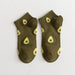 Jewelry WholesaleWholesale Polyester Avocado Ladies Short Socks JDC-SK-XiaoYi001 Sock 小蚁 %variant_option1% %variant_option2% %variant_option3%  Factory Price JoyasDeChina Joyas De China