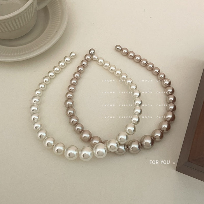 Wholesale Headband Imitation Pearl Temperament Elegant JDC-HD-JiaJ001