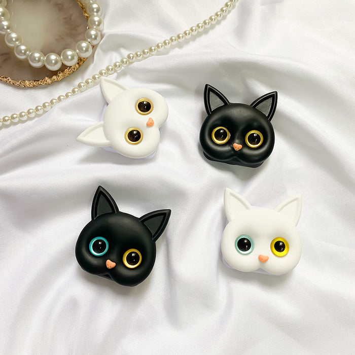 Wholesale Grips Cartoon Cat Plastic Phone Holder Mobile Phone Holder JDC-PS-Baiying003