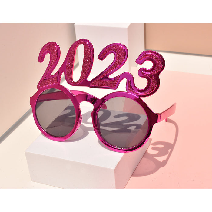 Wholesale Sunglasses PC 2023 Digital Glasses Modeling New Year's Eve Celebration Party 10 pcs JDC-SG-SFY001