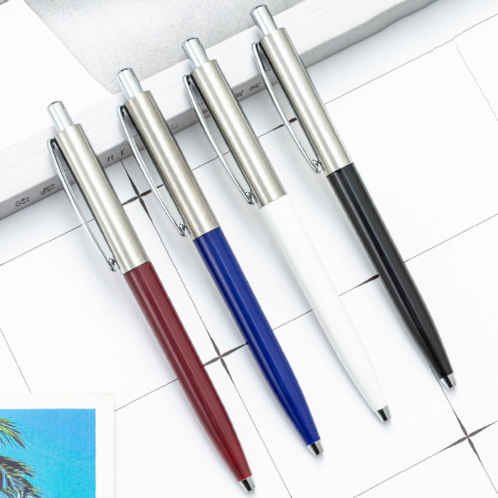 Jewelry WholesaleWholesale aluminum rod pressing metal ballpoint pen JDC-BP-ZhenK003 Ballpoint Pen 振凯 %variant_option1% %variant_option2% %variant_option3%  Factory Price JoyasDeChina Joyas De China