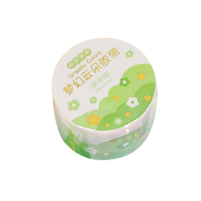 Wholesale plastic fantasy cloud and paper tape JDC-TP-dichen001