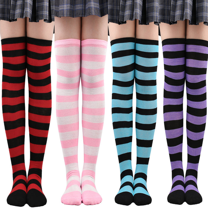 Wholesale Socks Polyester Christmas Over-the-Knee Socks MOQ≥5 JDC-SK-XQ002