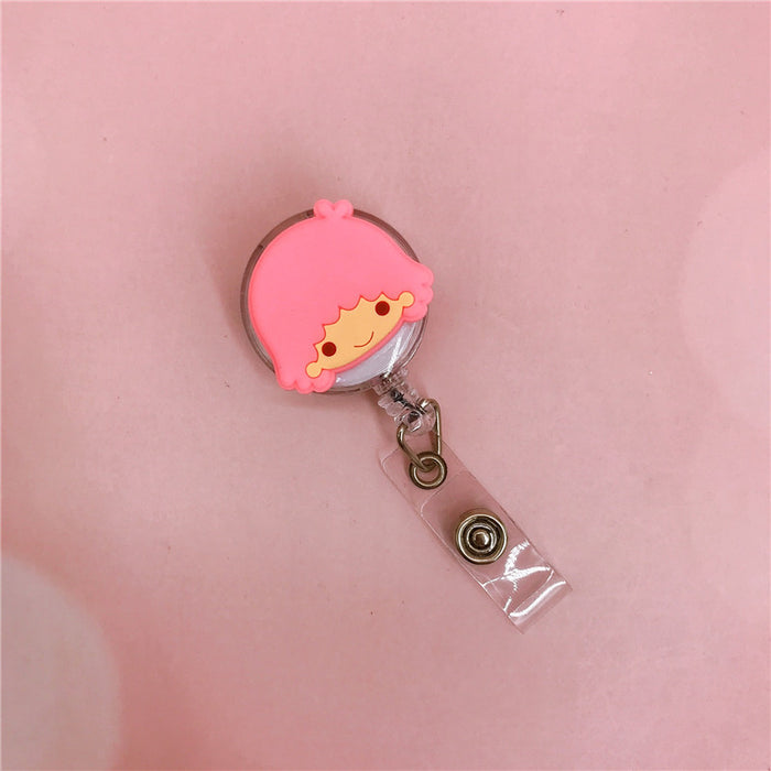 Wholesale Cartoon Plastic Telescopic Keychain 10PCS (M) JDC-KC-YaLL004