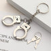 Jewelry WholesaleWholesale imitation metal handcuffs keychain JDC-KC-XXing006 Keychains 严品 %variant_option1% %variant_option2% %variant_option3%  Factory Price JoyasDeChina Joyas De China