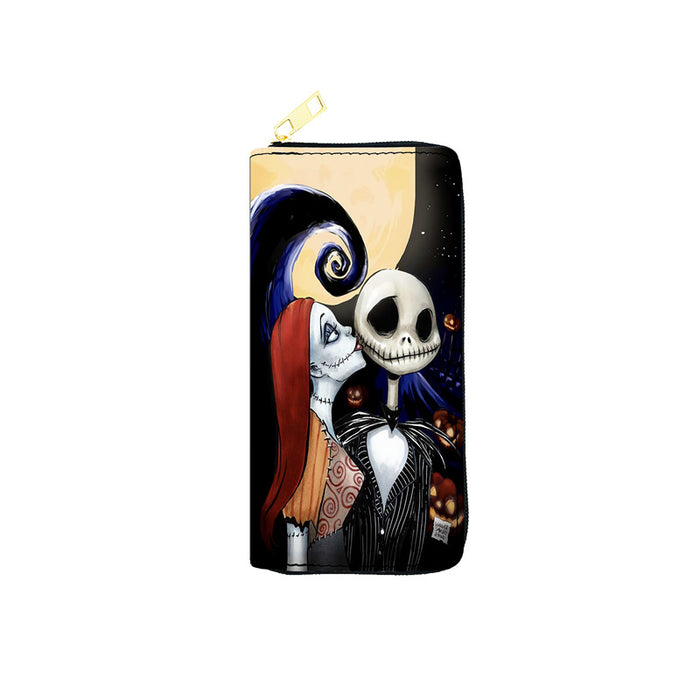 Wholesale Wallet PU Cartoon Printed Long Zipper MOQ≥5 (M) JDC-WT-Jirui005