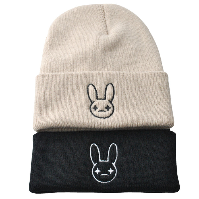 Wholesale Hat Acrylic Rabbit Embroidered Pullover Hat (F) JDC-FH-XRong006