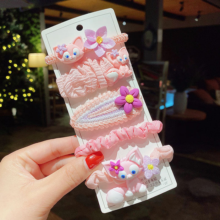 Jewelry WholesaleWholesale children's cute cartoon pink hair clip JDC-HC-DingS003 Hair Clips 鼎硕 %variant_option1% %variant_option2% %variant_option3%  Factory Price JoyasDeChina Joyas De China