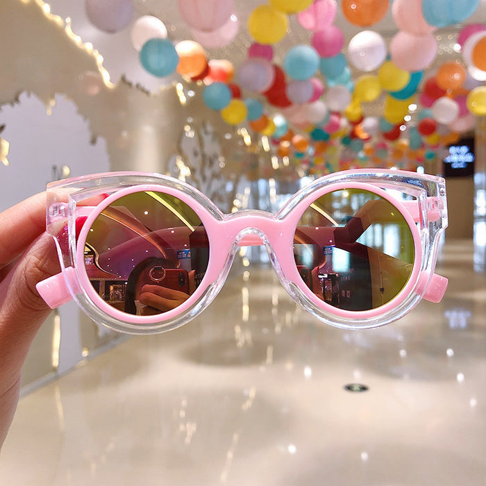 Jewelry WholesaleWholesale kids cartoon love color sunglasses JDC-SG-HengX010 Sunglasses 恒曦 %variant_option1% %variant_option2% %variant_option3%  Factory Price JoyasDeChina Joyas De China