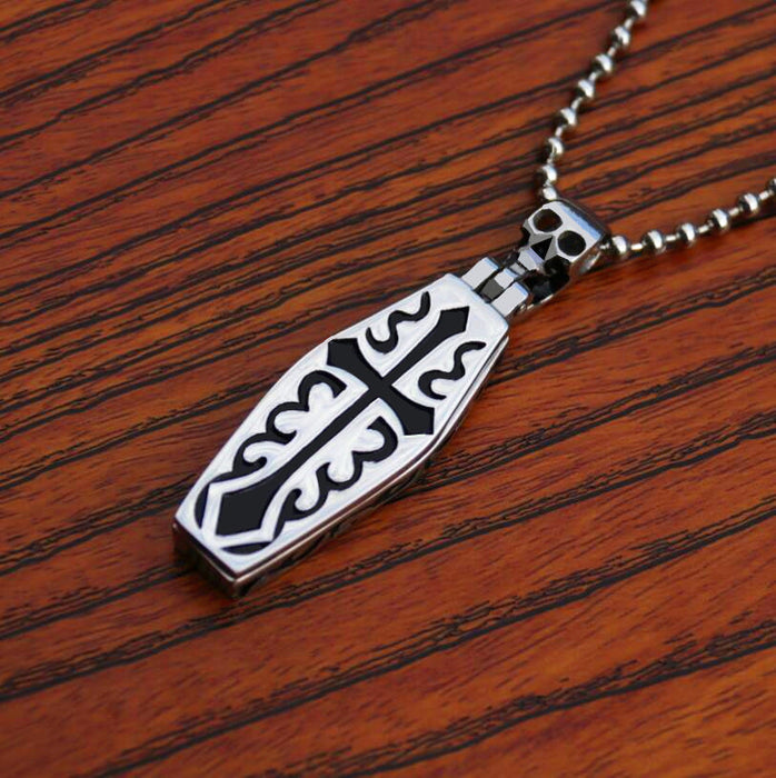 Wholesale Men's Necklace Titanium Steel JDC-NE-XuanC002