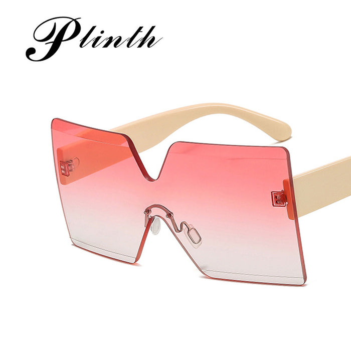 Jewelry WholesaleWholesale one-piece large frame sunglasses JDC-SG-PLS63 Sunglasses 普琳丝 %variant_option1% %variant_option2% %variant_option3%  Factory Price JoyasDeChina Joyas De China