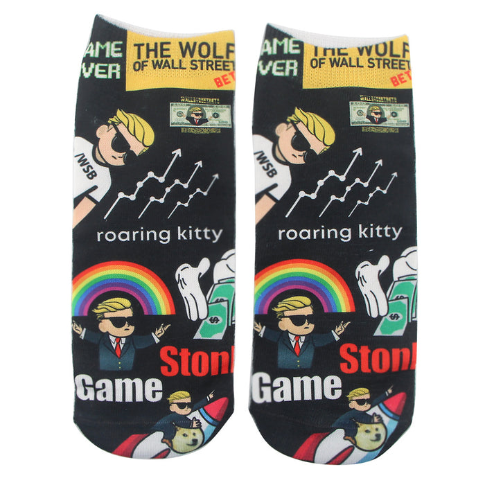 Wholesale Socks Cotton Cartoon Four Seasons Applicable JDC-SK-QingT002