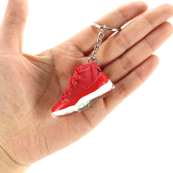 Wholesale Keychain Vinyl Mini Shoe Mould Single Keychain (F) JDC-KC-YTai014