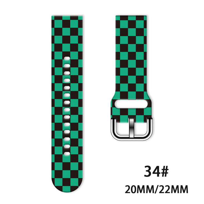 Wholesale Printed Tpu Watch Strap Wrist Strap JDC-WD-NuoQi051