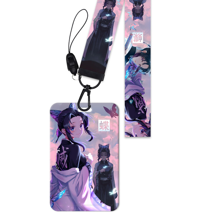 Wholesale Keychains Polyester Anime Card Case Keychain Long Lanyard Combination Detachable (M) MOQ≥8 JDC-KC-QTN012