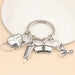 Jewelry WholesaleWholesale medical staff injection syringe stethoscope mask key chain JDC-KC-XiangH004 Keychains 湘怀 %variant_option1% %variant_option2% %variant_option3%  Factory Price JoyasDeChina Joyas De China