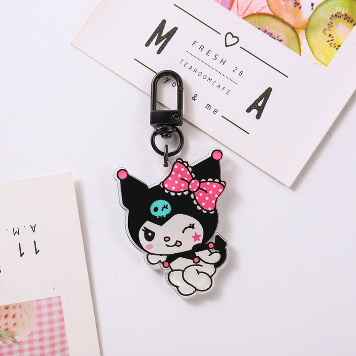 Jewelry WholesaleWholesale Cute Acrylic Keychain Cartoon Pendant Bag Jewelry MOQ≥2 (M) JDC-KC-GHui012 Keychains 广汇 %variant_option1% %variant_option2% %variant_option3%  Factory Price JoyasDeChina Joyas De China