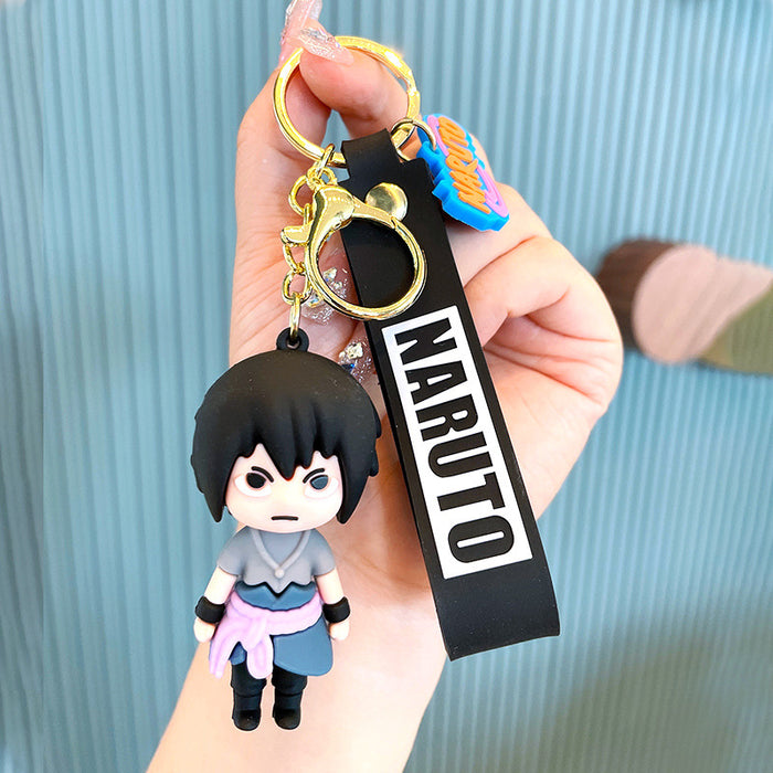 Wholesale Keychains PVC Metal Naruto MOQ≥2 JDC-KC-LeZ023