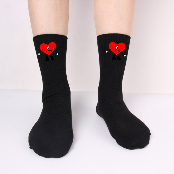 Wholesale Socks Cotton Cute Cartoon Embroidery Socks (F) JDC-SK-WDM001