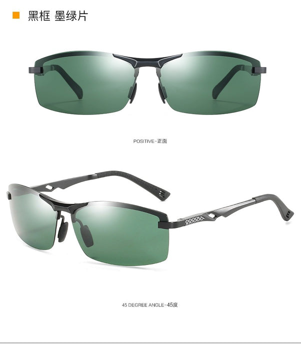 Wholesale polarized photochromic aluminum magnesium sunglasses JDC-SG-JunL004