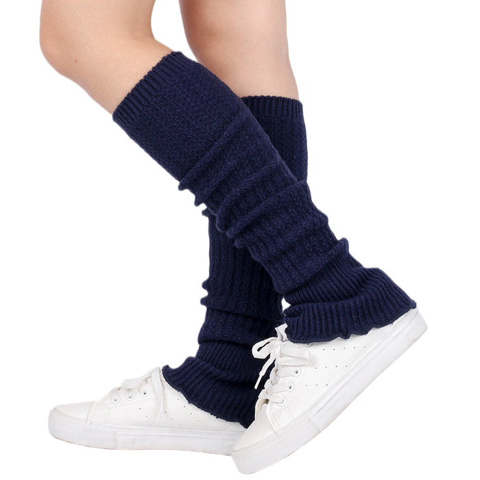 Wholesale Sock Acrylic Cotton Wool Socks Leg Covers Pile Socks Solid Color MOQ≥2 JDC-SK-XQ025