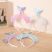 Jewelry WholesaleWholesale Mermaid Headband Kids Party Hair Accessories Princess Fish MOQ≥3 JDC-HD-Hanshie004 Headband 韩施儿 %variant_option1% %variant_option2% %variant_option3%  Factory Price JoyasDeChina Joyas De China