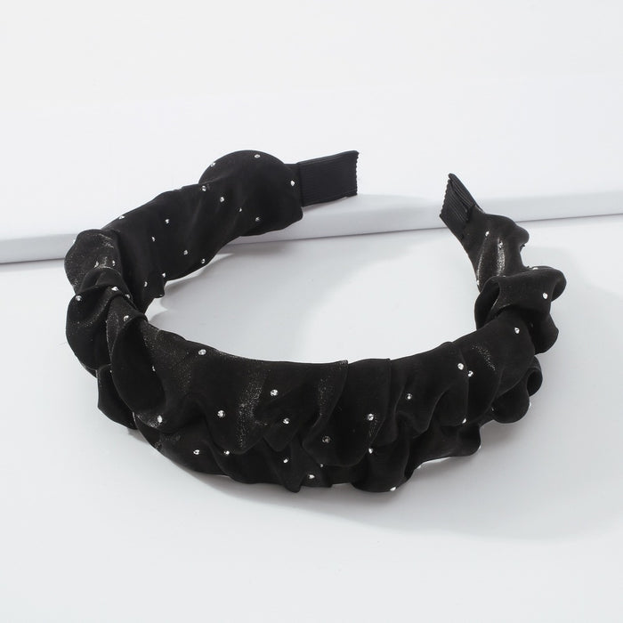 Wholesale Headband Satin Rhinestone Gorgeous Elegant JDC-HD-YuL107