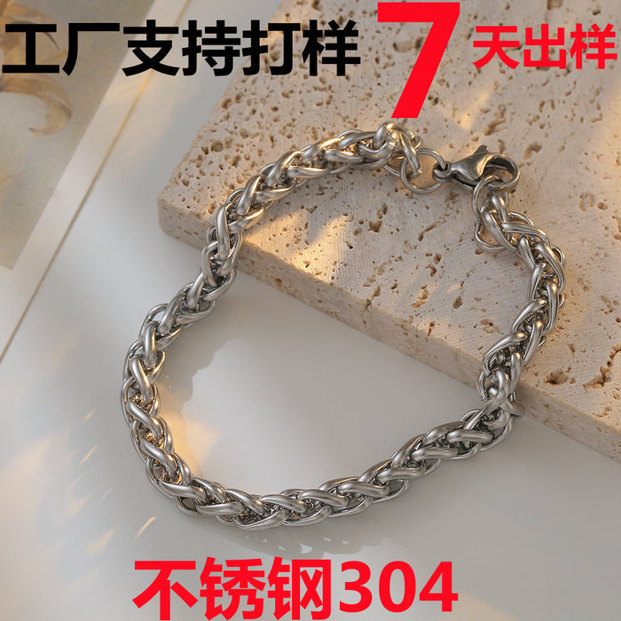 Jewelry WholesaleWholesale stainless steel men's Fashion Bracelet JDC-BT-ZhangM006 Bracelet 展梦 %variant_option1% %variant_option2% %variant_option3%  Factory Price JoyasDeChina Joyas De China