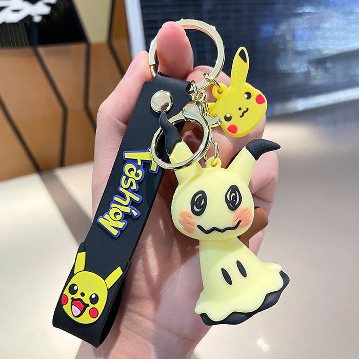 Jewelry WholesaleWholesale Cartoon Silicone PVC Keychain (F) JDC-KC-FeiRun068 Keychains 飞润 %variant_option1% %variant_option2% %variant_option3%  Factory Price JoyasDeChina Joyas De China