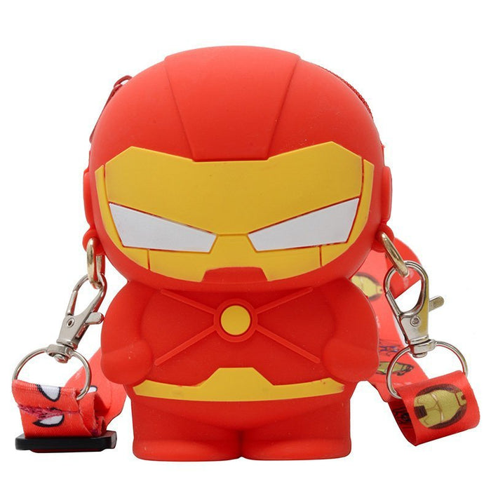 Wholesale PU Cartoon Spiderman Shoulder Bag MOQ≥3 JDC-SD-MF038