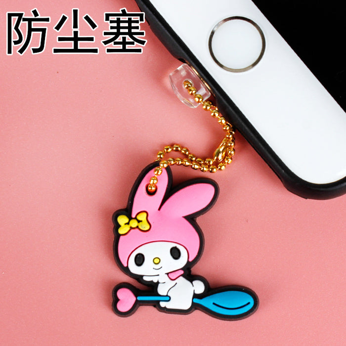 Wholesale Mobile Phone Dust Plug PVC Cute Cartoon Pendant MOQ≥3 (S) JDC-PC-ZhongJ021