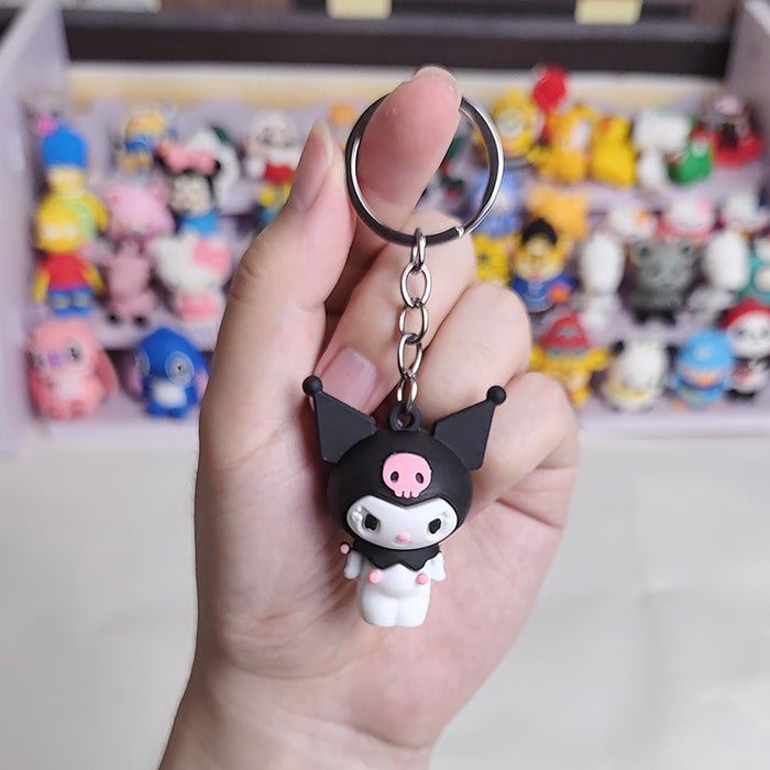 Wholesale Cartoon Series Keychain Cute Doll Bag Hair Ball Pendant (S) JDC-KC-YanA001