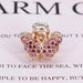 Jewelry WholesaleWholesale butterfly diamond side hairpin crystal hairpin JDC-HC-HG009 Hair Clips 花顾 %variant_option1% %variant_option2% %variant_option3%  Factory Price JoyasDeChina Joyas De China