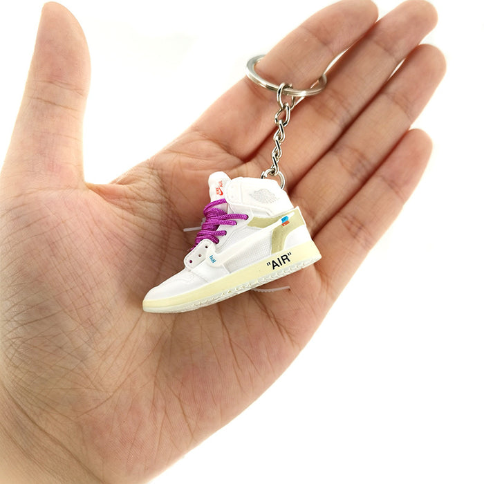 Wholesale Keychain Vinyl shoe (F) JDC-KC-YTai015