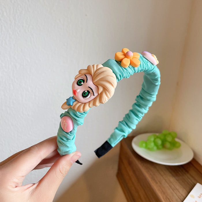 Wholesale headband cloth girl cartoon princess MOQ≥2 JDC-HD-WangFeng002