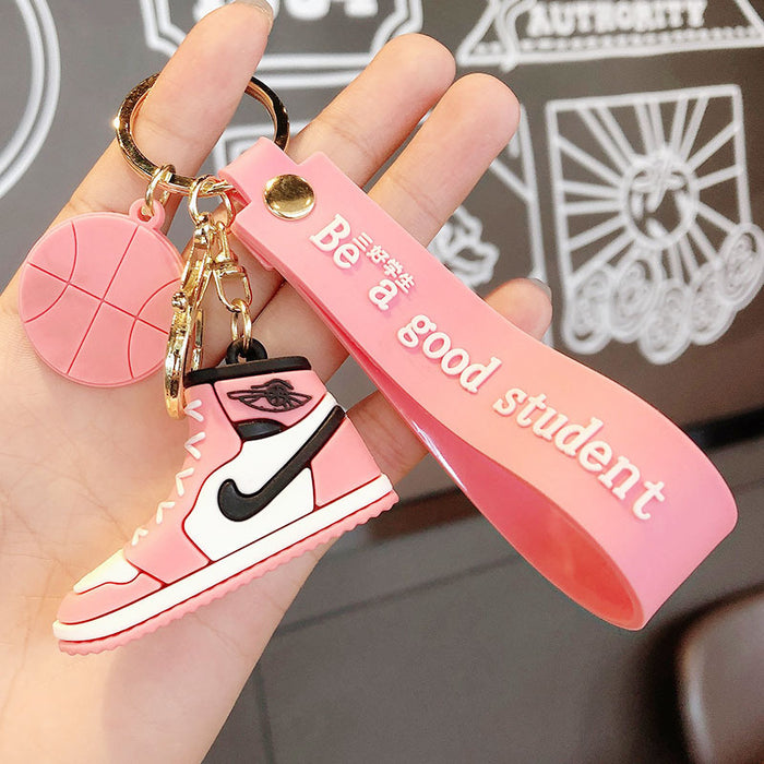 Jewelry WholesaleWholesale Silicone Basketball Shoes Keychain JDC-KC-MeiZ002 Keychains 美庄 %variant_option1% %variant_option2% %variant_option3%  Factory Price JoyasDeChina Joyas De China