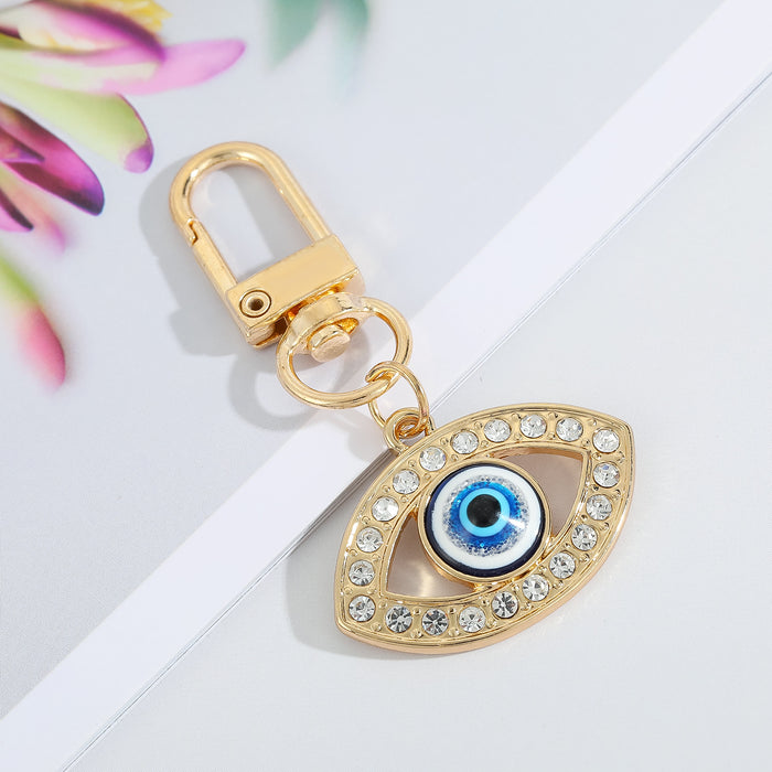 Jewelry WholesaleWholesale Devil's Eye Alloy Keychain MOQ≥6 JDC-KC-Juej001 Keychains 觉际 %variant_option1% %variant_option2% %variant_option3%  Factory Price JoyasDeChina Joyas De China